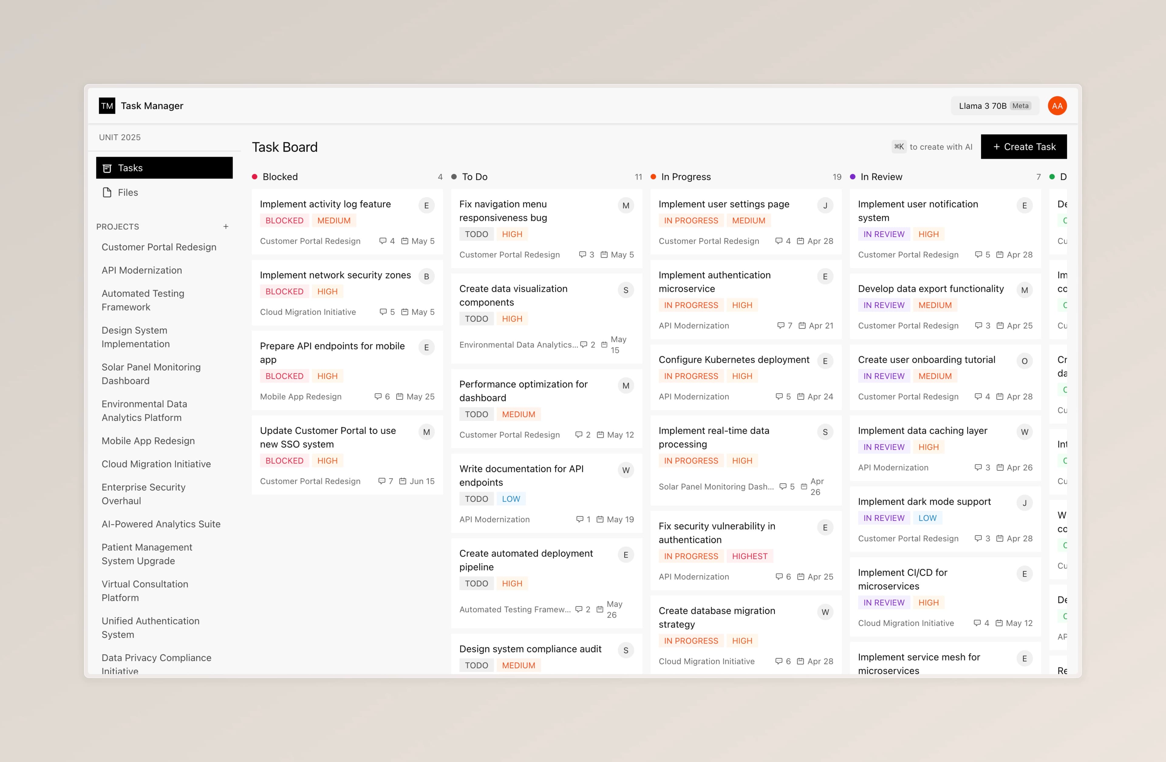 Better Projects screenshot 1