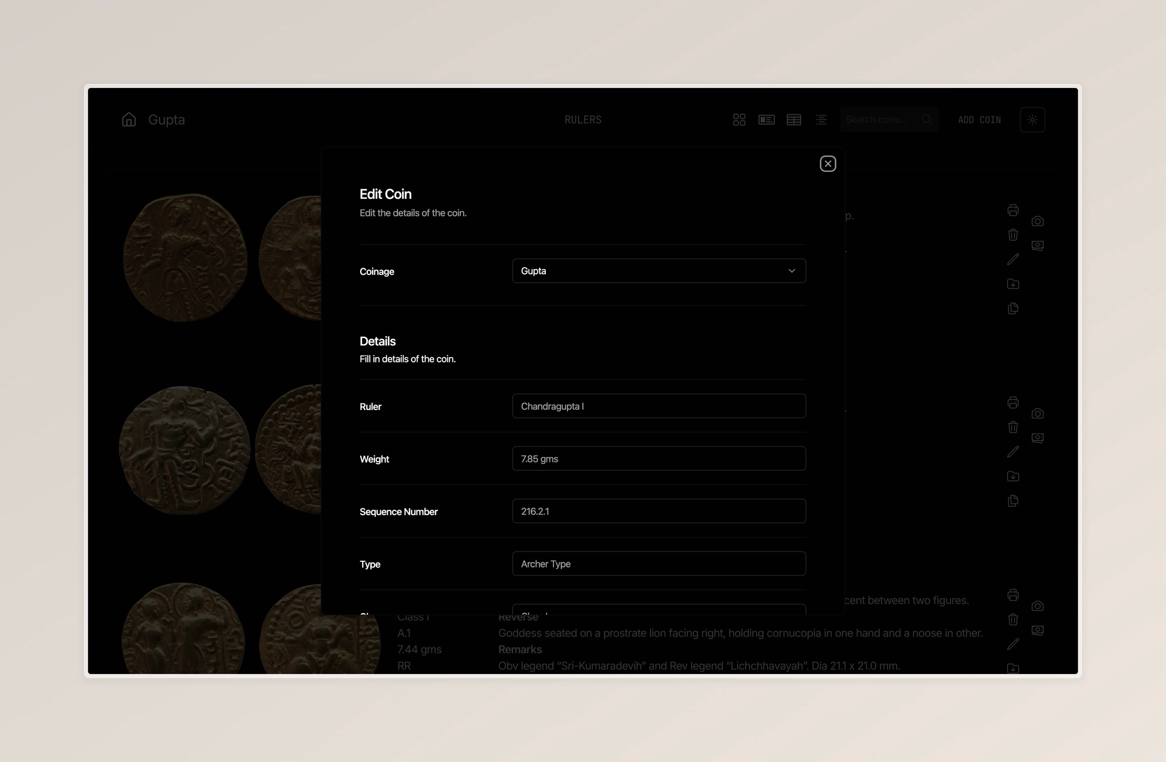 Coin Collection Tracker screenshot 3