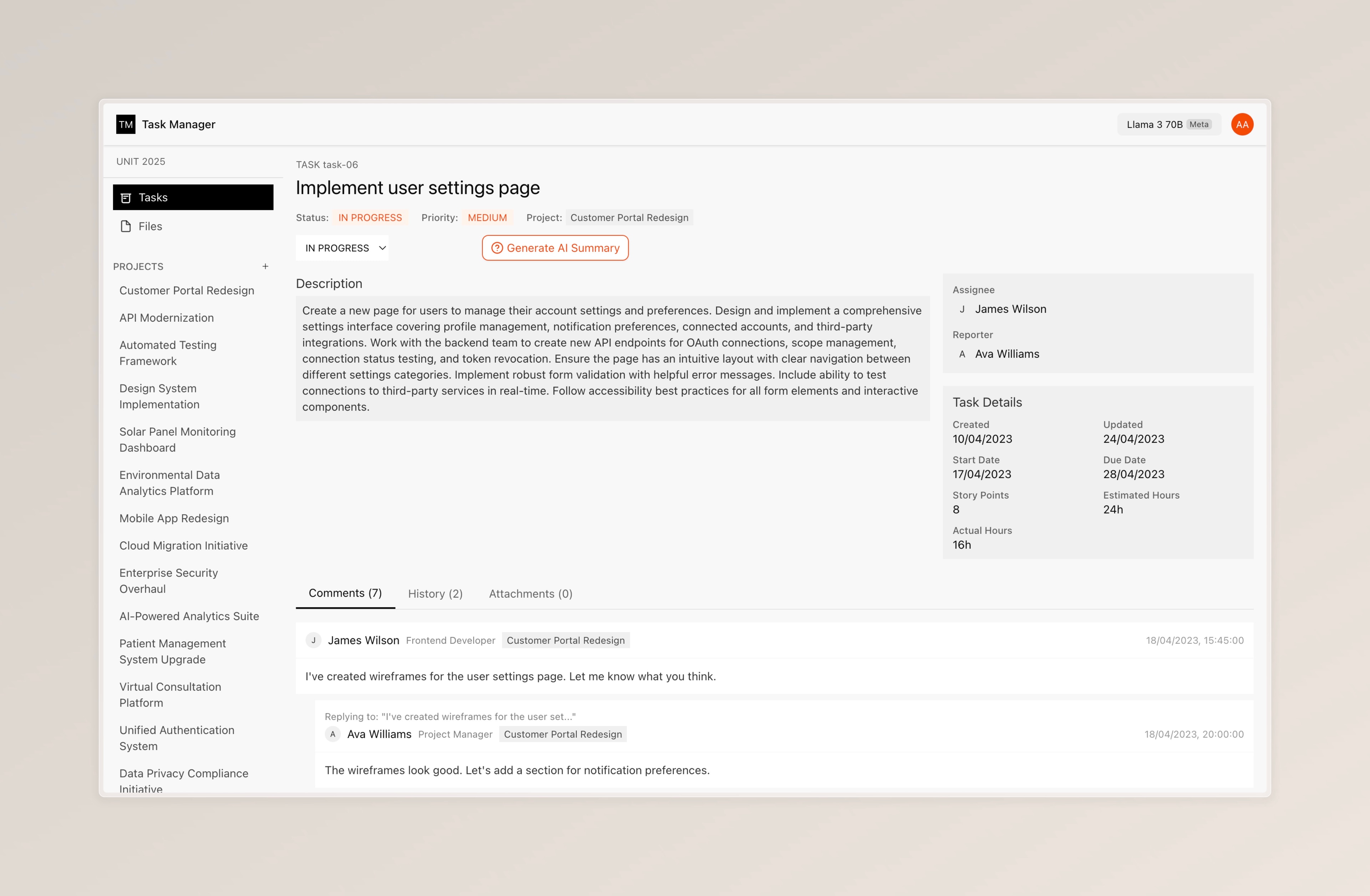 Better Projects screenshot 3