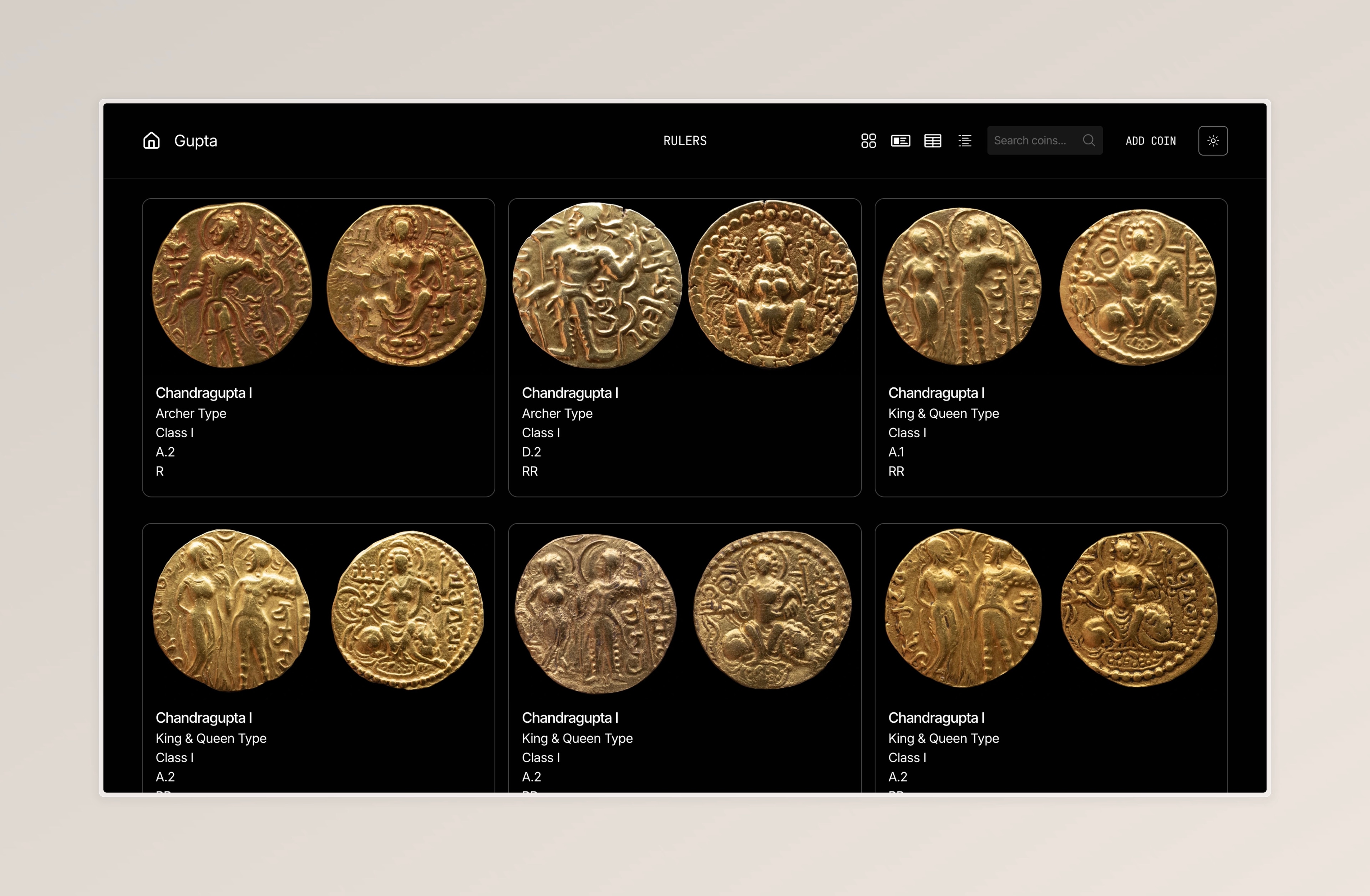 Coin Collection Tracker screenshot 1